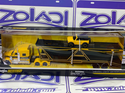 12443 INTERNATIONAL LONESTAR 2021 FORD BRONCO BADLANDS TRANSPORTERS MAISTO