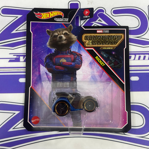 ROCKET GUARDIANES DE LA GALAXIA - Hot Wheels Character Cars - Zoladi Perú