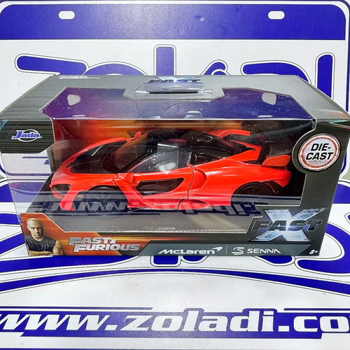 Mclaren Senna Rapidos y Furiosos FastX Zoladi autos de colección todas las escalas Jada Toys