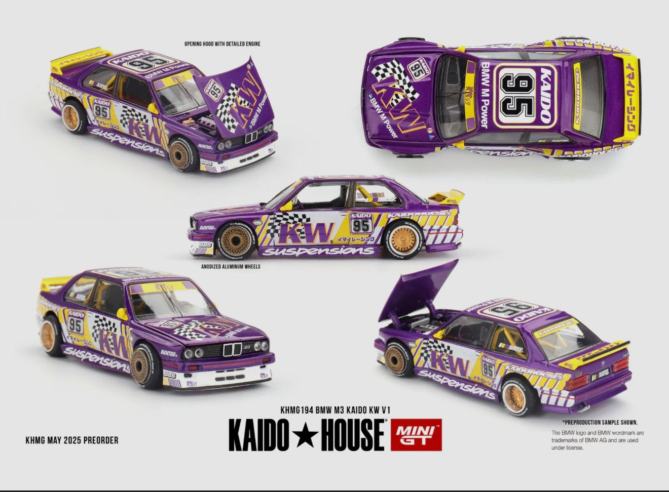 BMW E30 M3 KAIDO KW V1 KAIDO HOUSE