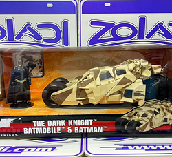PROMO DEL DÍA 98543 THE DARK KNIGHT BATMOBIL AND BATMAN 1/24 JADA