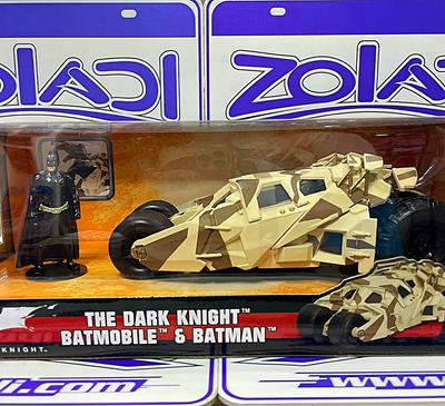 98543 THE DARK KNIGHT BATMOBIL AND BATMAN 1/24 JADA