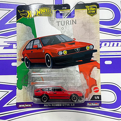 ALFA ROMEO GTV6 3.0 - Hot Wheels Premium - Zoladi Perú