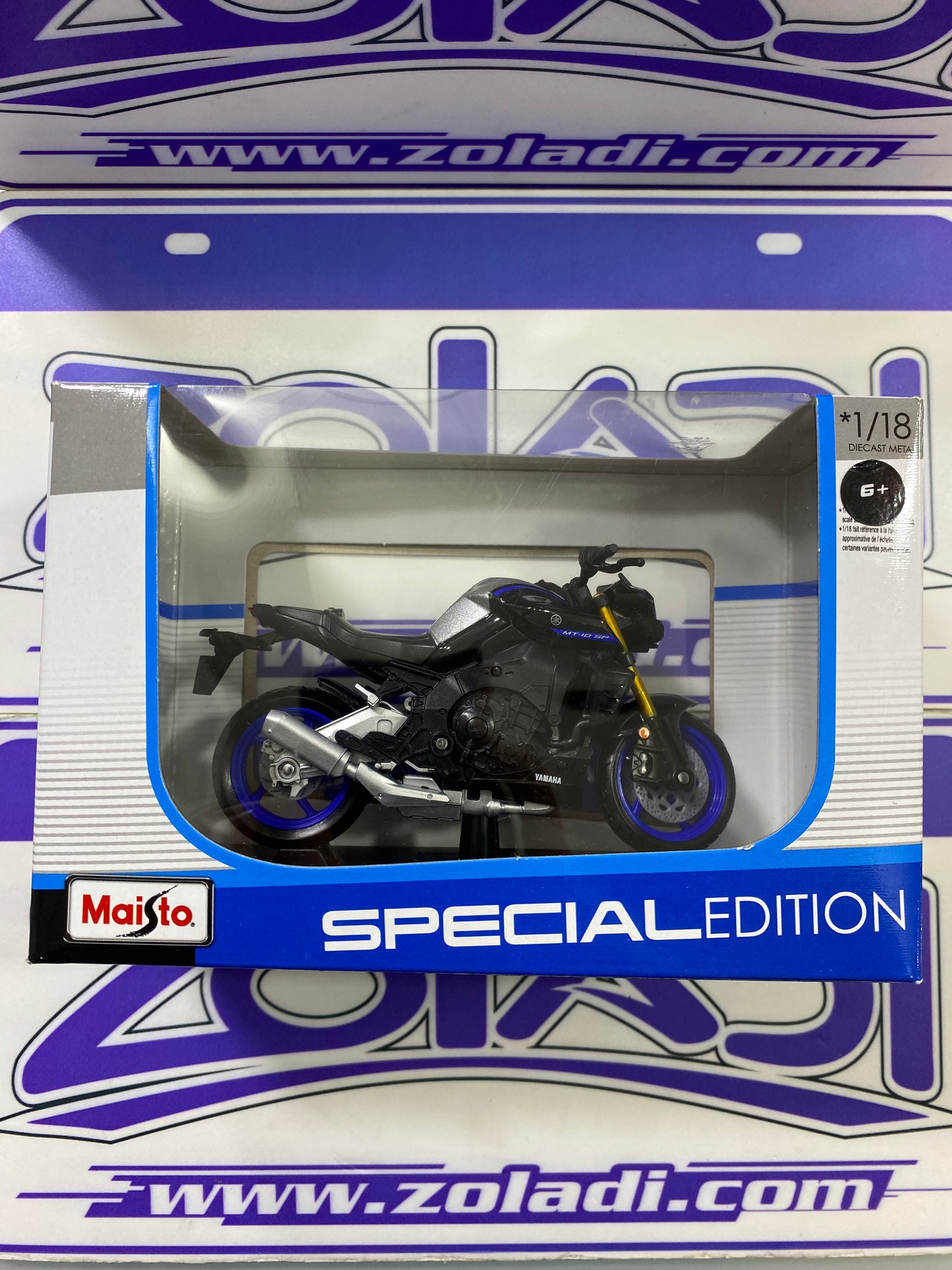 1/18 YAMAHA 2023 MT-10 SP