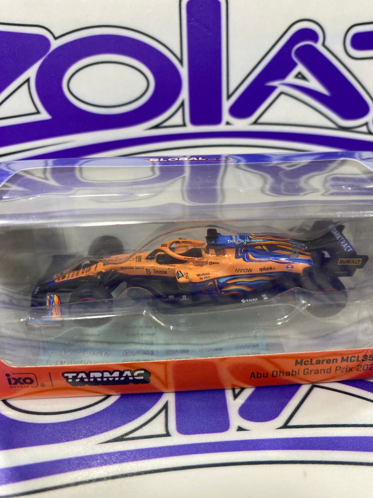 TARMAC MCLAREN MCL35M F1 RICCIARDO ABU DHABI