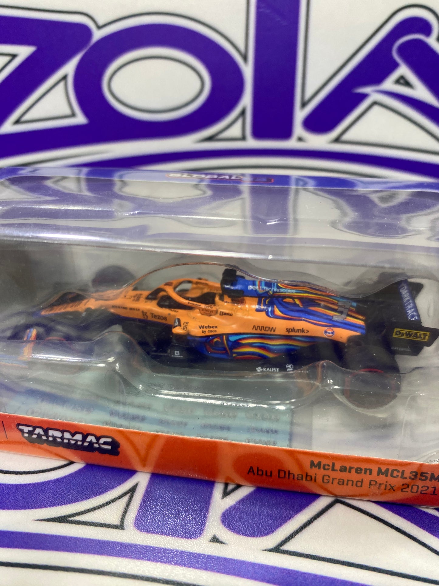 TARMAC MCLAREN MCL35M F1 RICCIARDO ABU DHABI