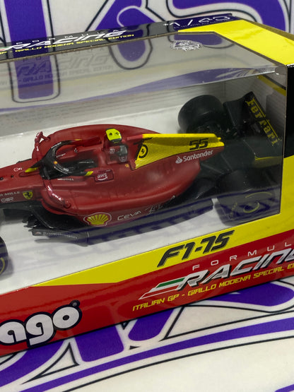 36832 CARLOS SAINZ F1-75 ITALIAN GP #55 FERRARI (SIN ACRILICO SIN CASCO)