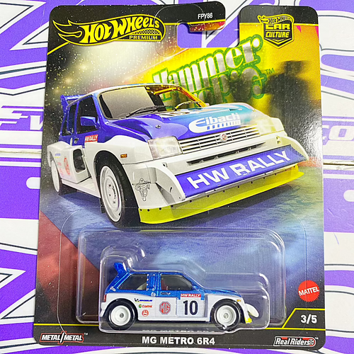 MG METRO 6R4 - Hot Wheels Premium - Zoladi Perú