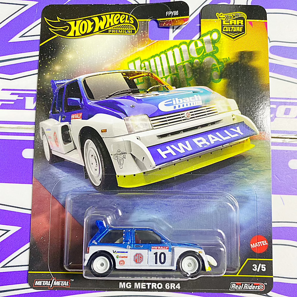 MG METRO 6R4 - Hot Wheels Premium - Zoladi Perú