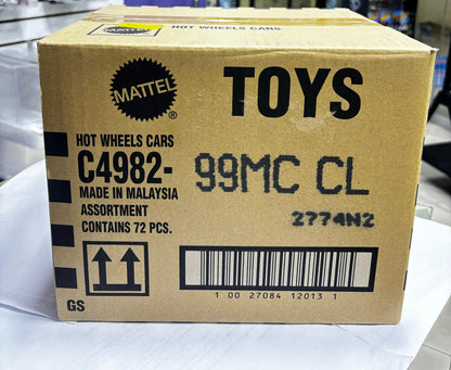 PROMO C4982 CAJA 72 HOTWHEELS BÁSICOS CAJA C 2025