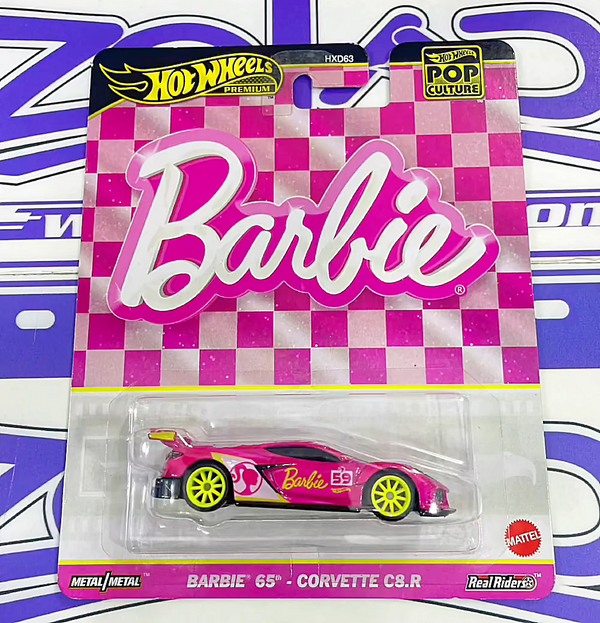 barbie hevrolet corvette hotwheels premium