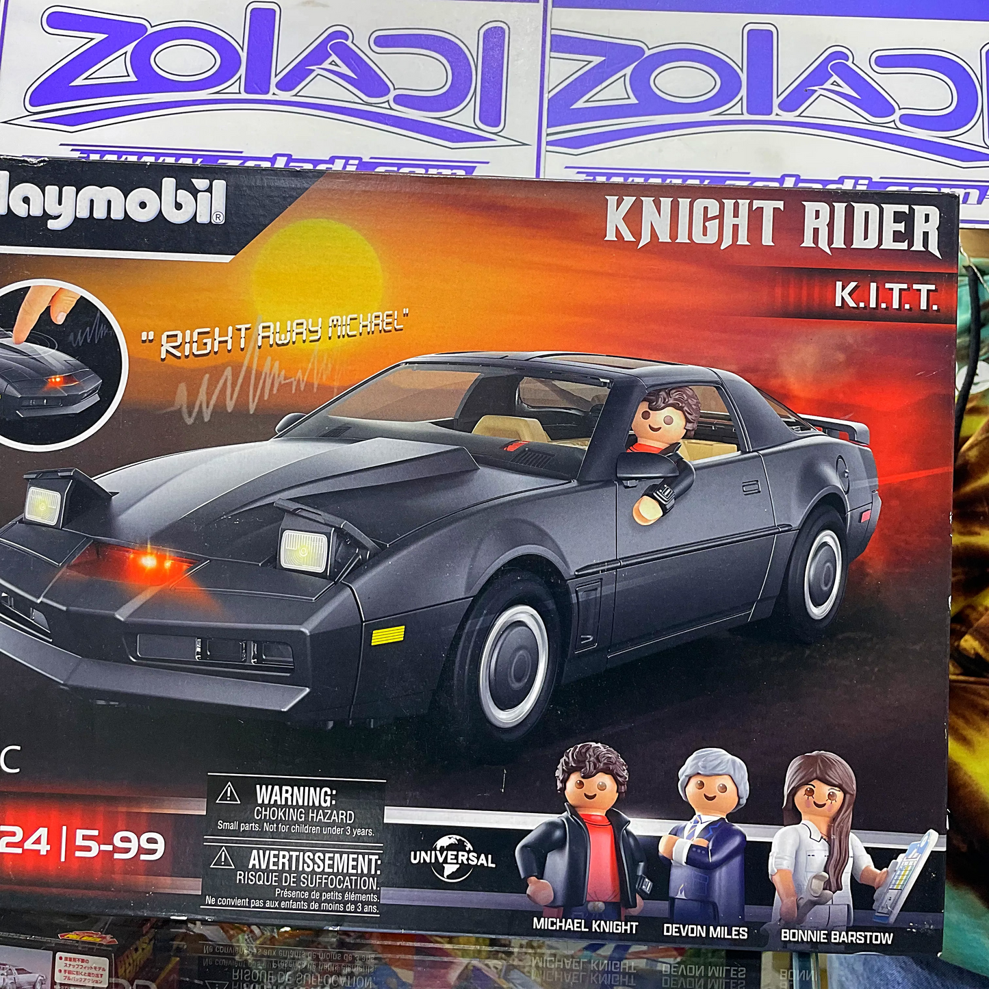 70924 KNIGHT RIDER K.I.T.T PLAYMOVIL