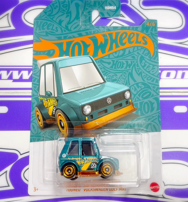 volkswagen tooned de hotwheels modelo de 56 aniversario
