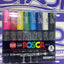 PC-1M POSCA SET DE 8 COLORES 0.7mm