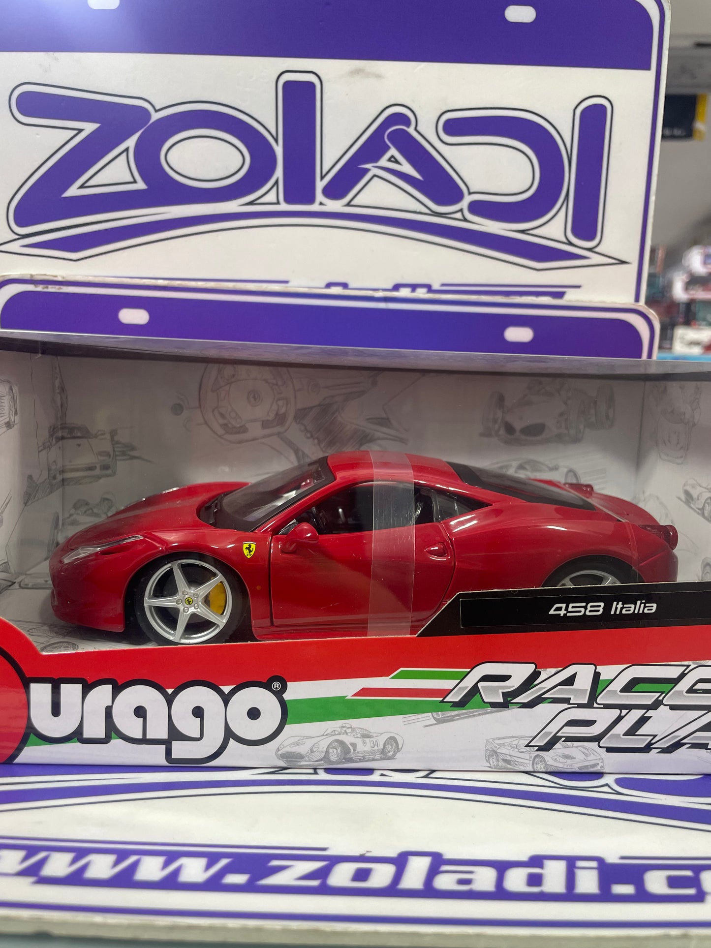 458 ITALIA FERRARI 1/24