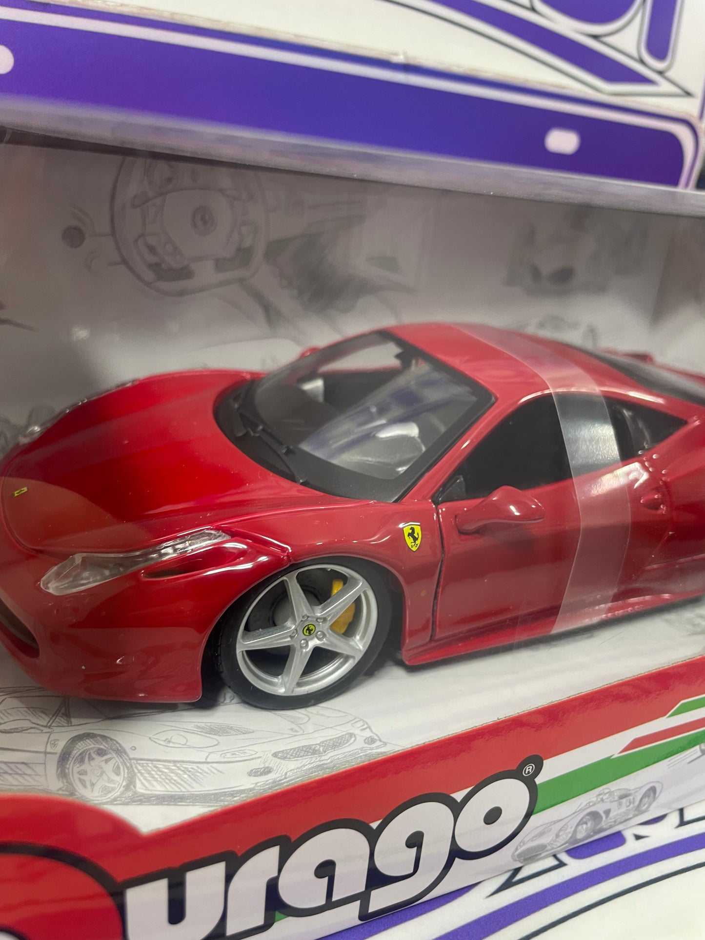458 ITALIA FERRARI 1/24