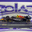 02418 RB19 SERGIO PEREZ #11 RED BULL ( CON ACRILICO Y CASCO ) 2023