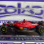 02416 SF23  LECLERC #16 FERRARI ( CON ACRÍLICO Y CASCO)