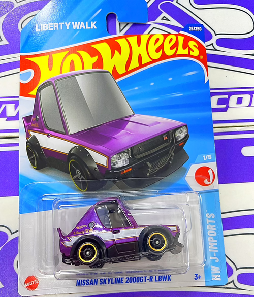 NISSAN SKYLINE 2000gt LBWK - Hot Wheels - Zoladi Perú