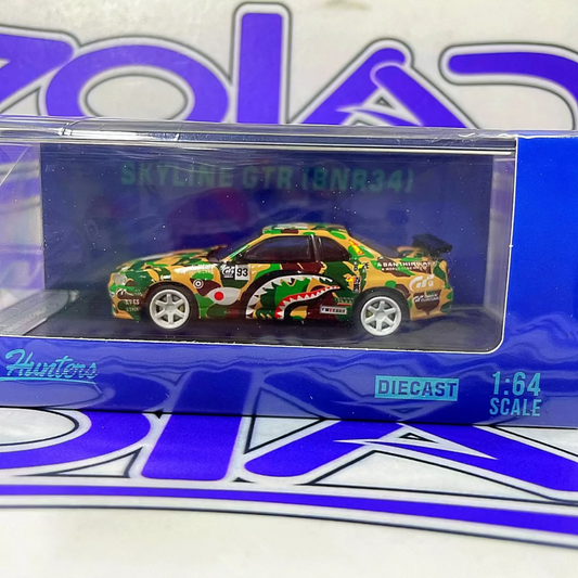 STANCE HUNTERS NISSAN SKYLINE GTR BNR34