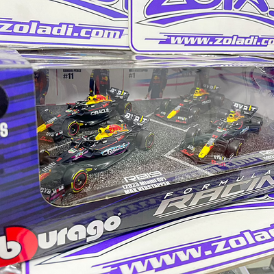 1/43 PACK FORMULA 1 RED BULL MAX VERSTAPPEN Y SERGIO PÉREZ