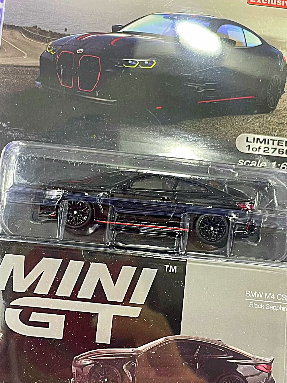 703 BMW M4 CSL BLACK MINIGT