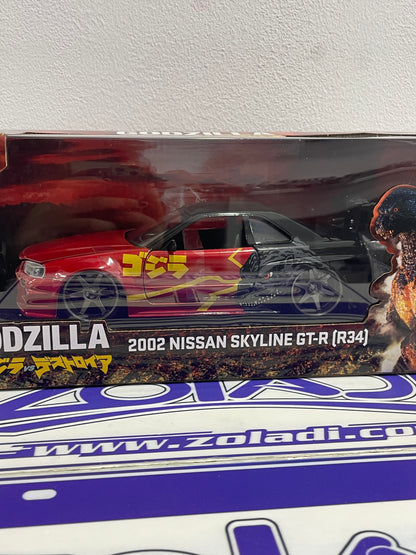 NISSAN SKYLINE GT-R (R34) 2002 GODZILLA 1/24
