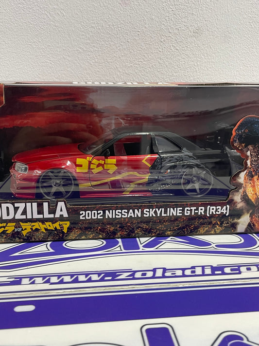 NISSAN SKYLINE GT-R (R34) 2002 GODZILLA 1/24