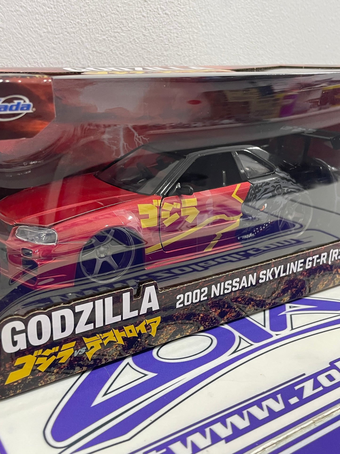 NISSAN SKYLINE GT-R (R34) 2002 GODZILLA 1/24