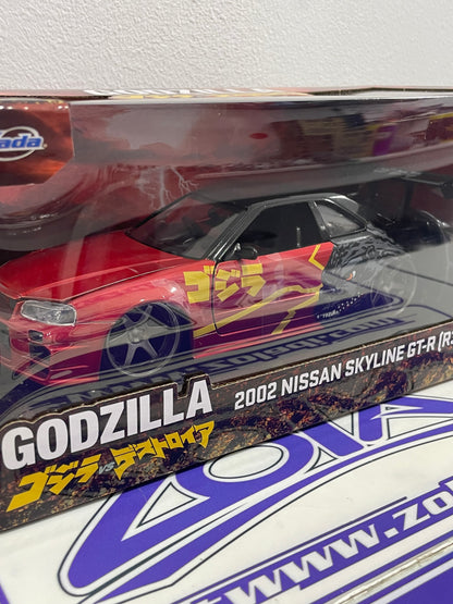 NISSAN SKYLINE GT-R (R34) 2002 GODZILLA 1/24