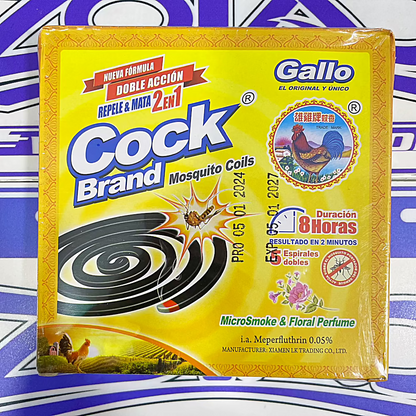 REPELENTE EN ESPIRAL PARA/ZANCUDOS/MOSQUITOS