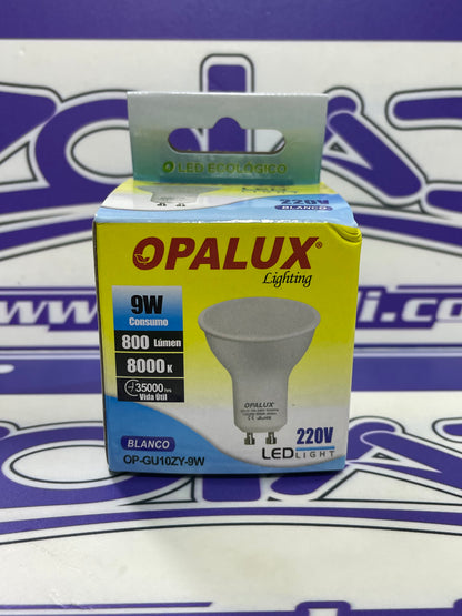 FOCO DICROICO LED 9W LUZ BLANCA