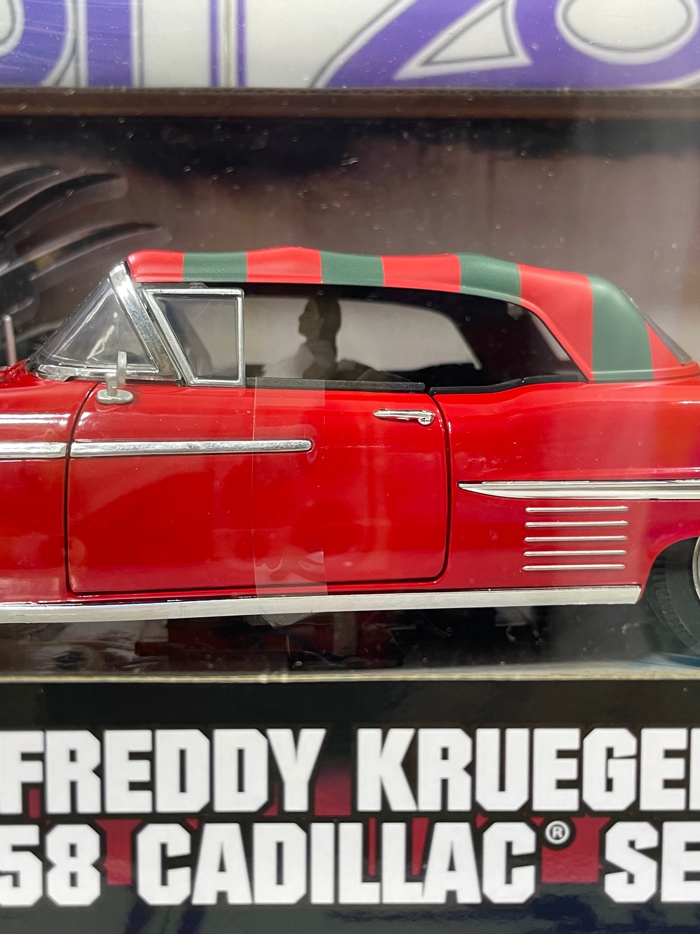 31102 FREDDY KRUEGER 1958 CADILLAC SERIES 62 JADA 1/24