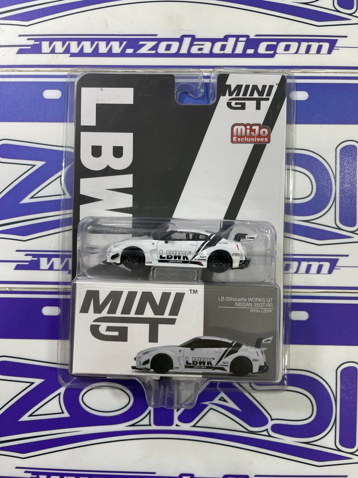LB SILHOUETTE WORKS GT NISSAN 35GT-RR MINI GT