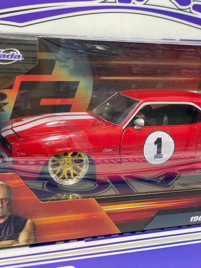 36151 1969 CHEVROLET CAMARO FAST AND FURIOUS 1/24