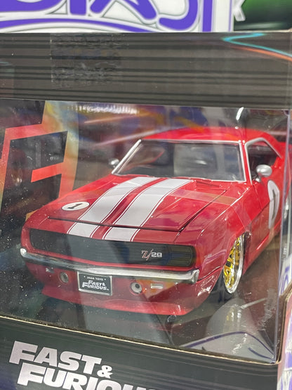 1969 CHEVROLET CAMARO FAST AND FURIOUS 1/24