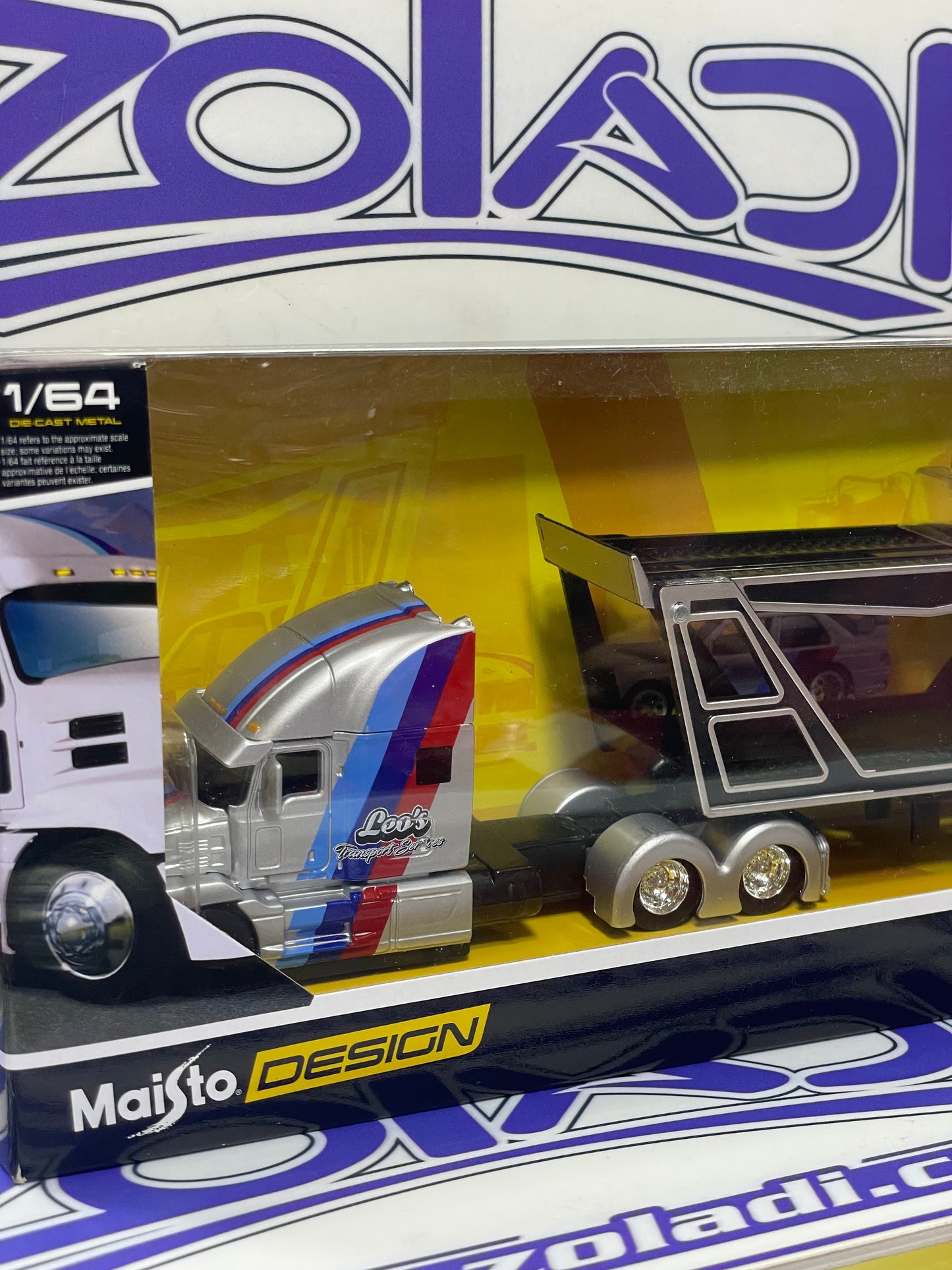 12447 MACK ANTHEM 1988 BMW 3 SERIES M3 TRANSPORTERS MAISTO