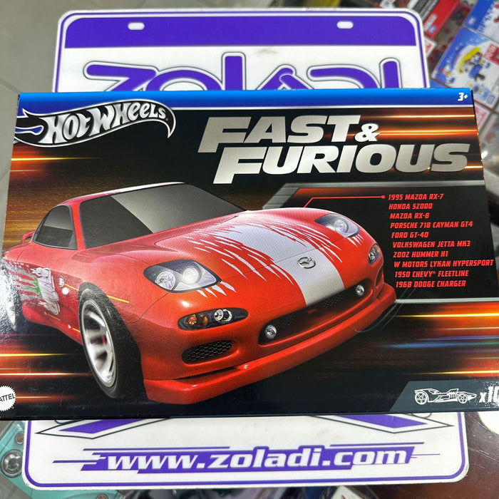 30SEPT HVX27 PACK DE 10 FAST AND FURIOUS