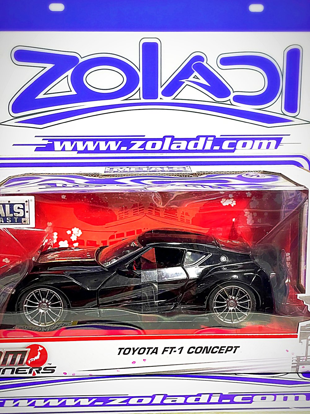1/24 Toyota FT-1 Concept, auto a escala toyota marca Jada