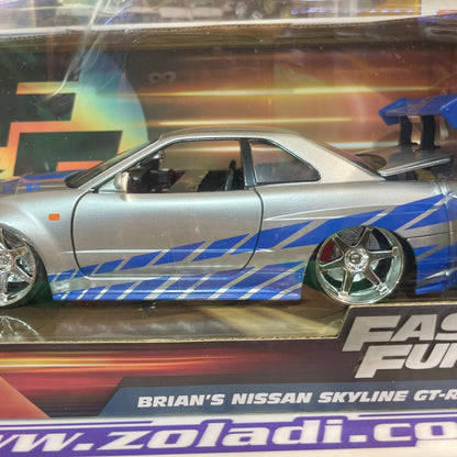 97158 NISSAN SKYLINE GTR34 JADA 1/24