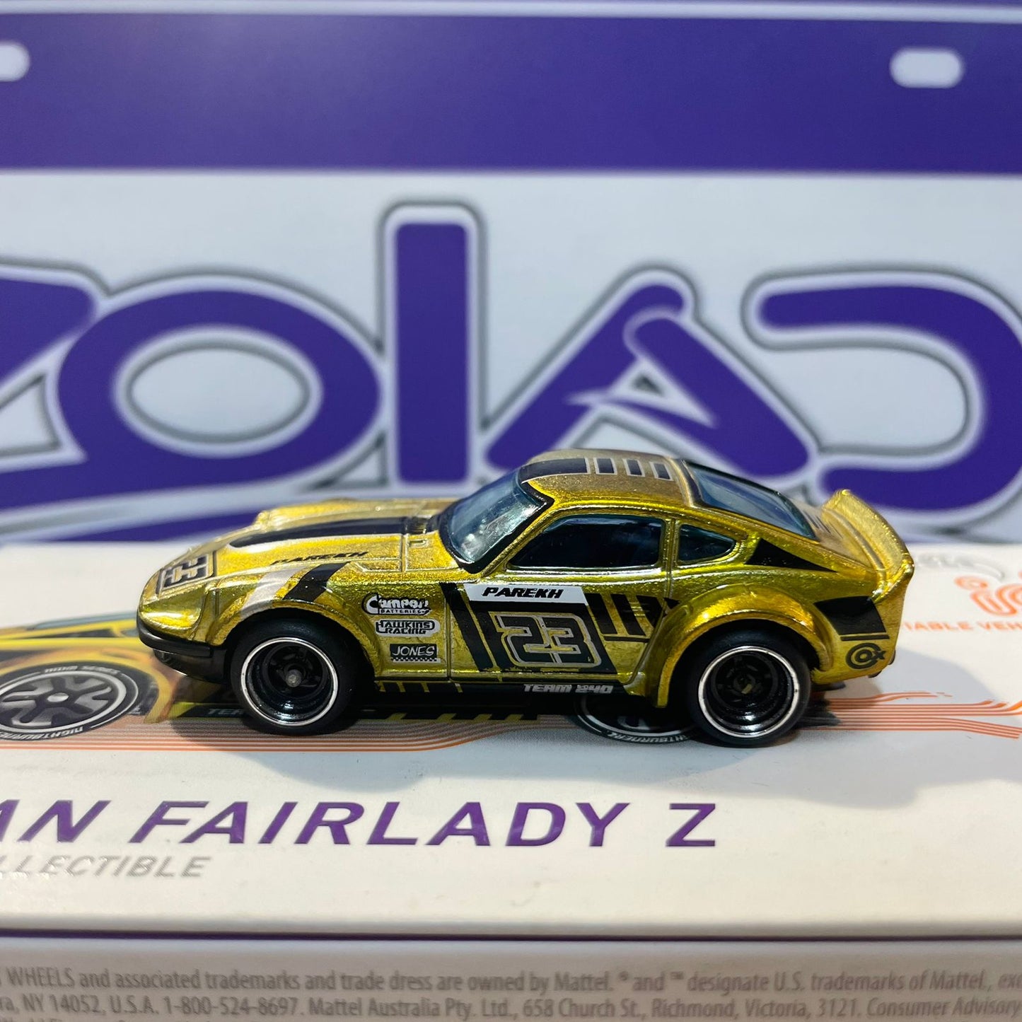 HBF89 Nissan Fairlady Z Hotwheels ID