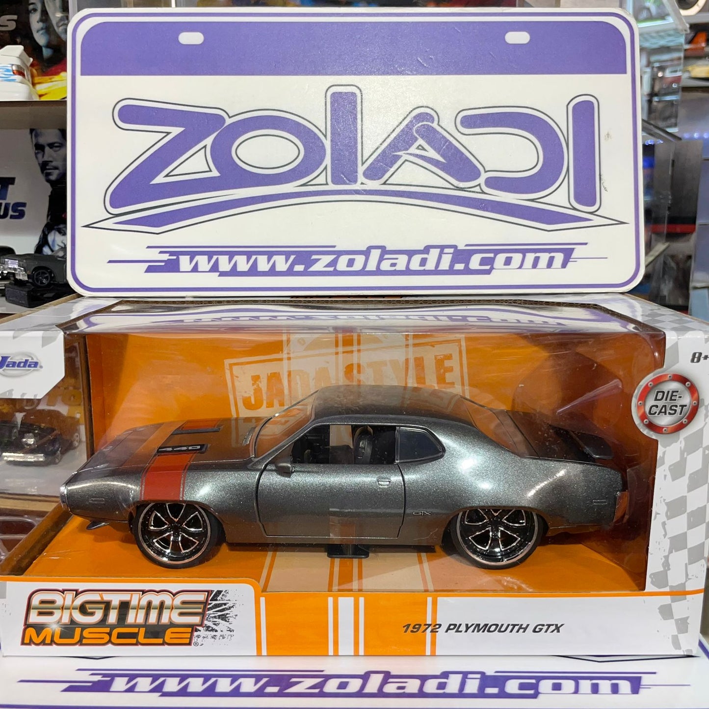 30530 1972 Plymouth GTX JADA 1/24