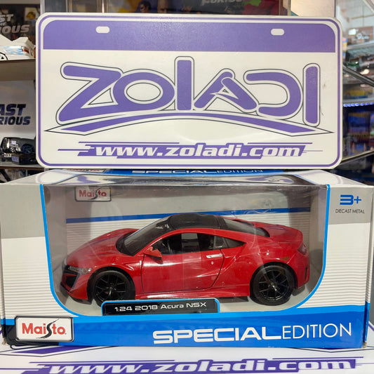 31234 2018 Acura NSX Special Edition Maisto 1/24