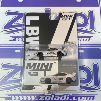 MINI GT 235 TOYOTA GR SUPRA LBWK