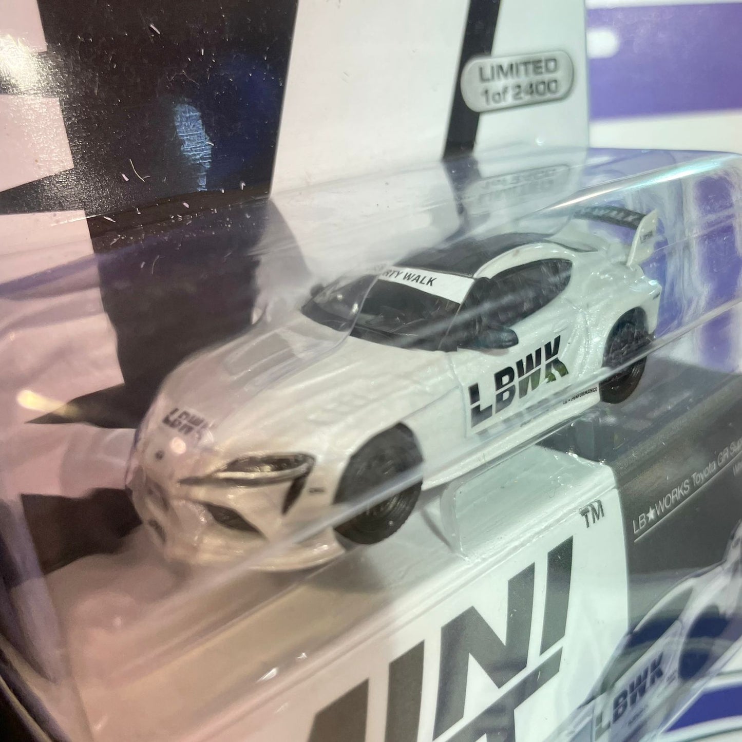 MINI GT 235 TOYOTA GR SUPRA LBWK