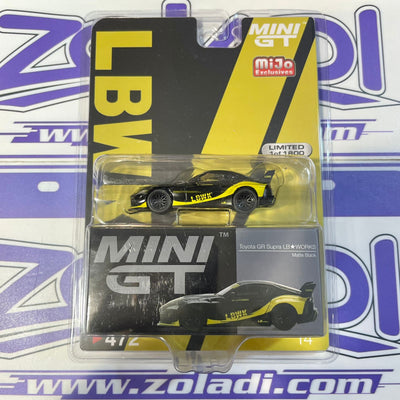 MINI GT 472 TOYOTA GR SUPRA LBWK