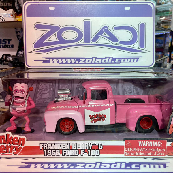 32025 1956 FORD F-100 FRANKEN BERRY 1/24