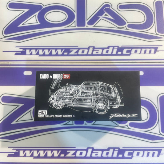 MINI GT NISSAN FAIRLADY Z KAIDO GT 95 DRIFTER KAIDO HOUSE