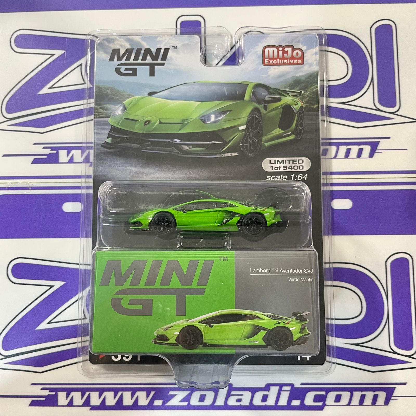 #391 LAMBORGHINI AVENTADOR SVJ MINI GT – Zoladi