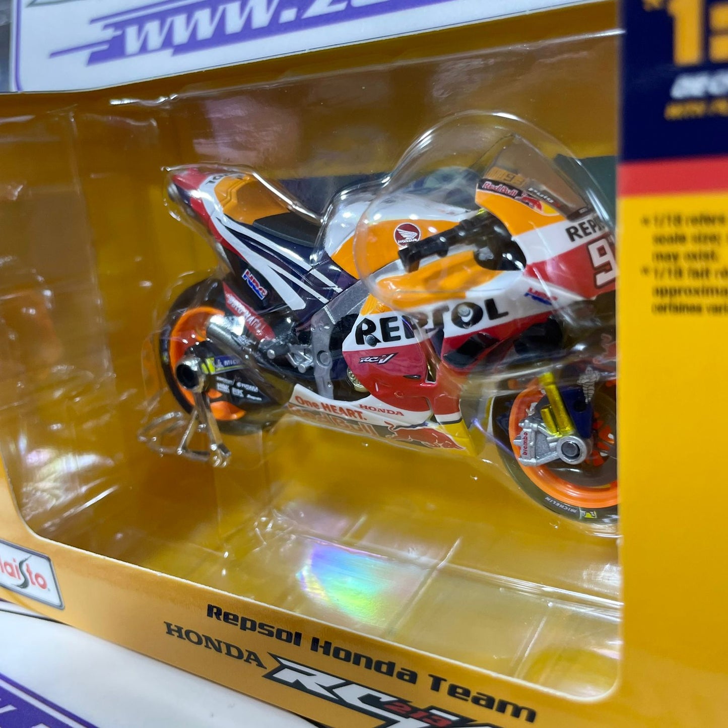 02342 HONDA REPSOL TEAM 1/18